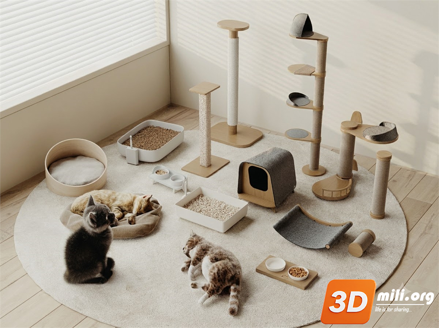 Modern Pet Products Skp Files 